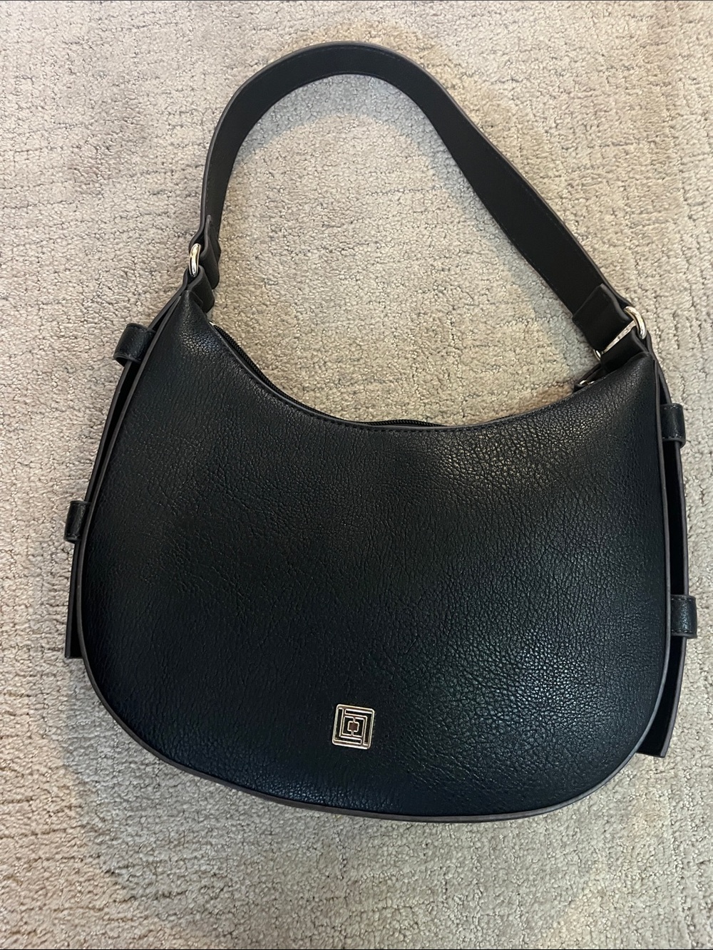 Liz Claiborne Classic Black Shoulder Bag